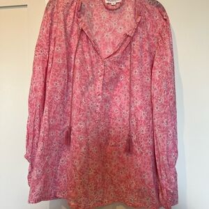 Emerson Fry Pink Floral Blouse